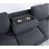 Terrence - Pull Out Sofa Bed - Dark Gray