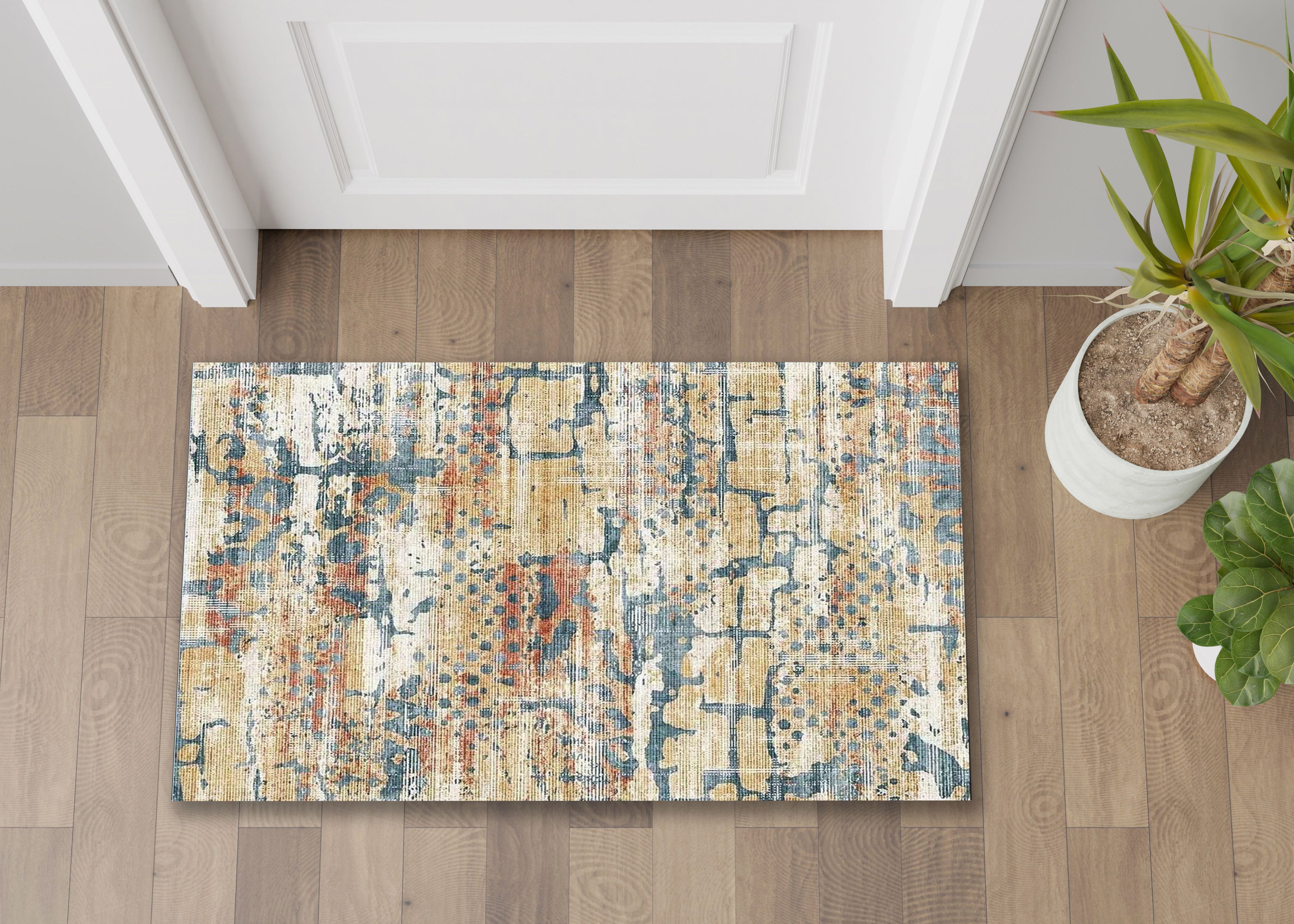 Fenix - Accent Rug - Multi Ivory