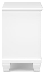 Fortman - White - Two Drawer Night Stand by Signature Design by Ashley® | Bel Furniture