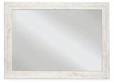 Paxberry - Whitewash - Bedroom Accent Mirror by Signature Design by Ashley® | Bel Furniture