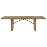 Adina - Extension Dining Table - Distressed Light Brown by Coaster Fine Furniture | Bel Furniture