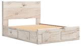 Lawroy - Panel Bed With Storage by Signature Design by Ashley® | Bel Furniture