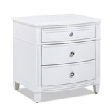 Dauphin - 3 Drawer Accent End Table by Jennifer Taylor Home | Bel Furniture