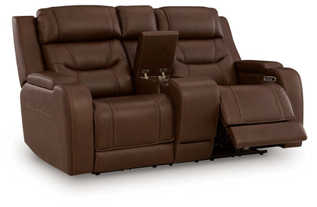 Knightington - Power Reclining Loveseat With Audio Seating - view 14