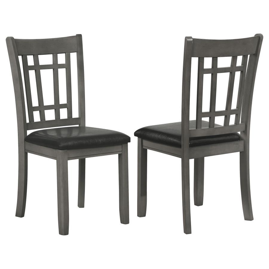 Lavon - Wood Dining Side Chair (Set of 2) Black by CoasterEveryday | Bel Furniture