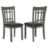 Lavon - Wood Dining Side Chair (Set of 2) Black by CoasterEveryday | Bel Furniture
