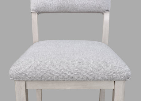 Blanche - Counter Height Chair (Set of 2) - Antique White by Crown Mark | Bel Furniture