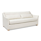 Ada - Flared Arm Contemporary Sofa With Lumbar Pillows - Flax White by Jennifer Taylor Home | Bel Furniture