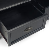 Burlington - Entryway Storage Bench With Drawers by Simpli-Home | Bel Furniture