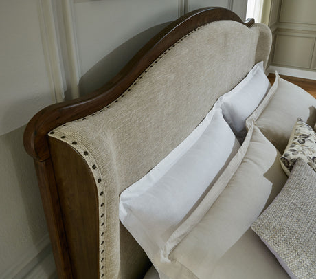 Sturlayne - Upholstered Panel Bed by Benchcraft® | Bel Furniture