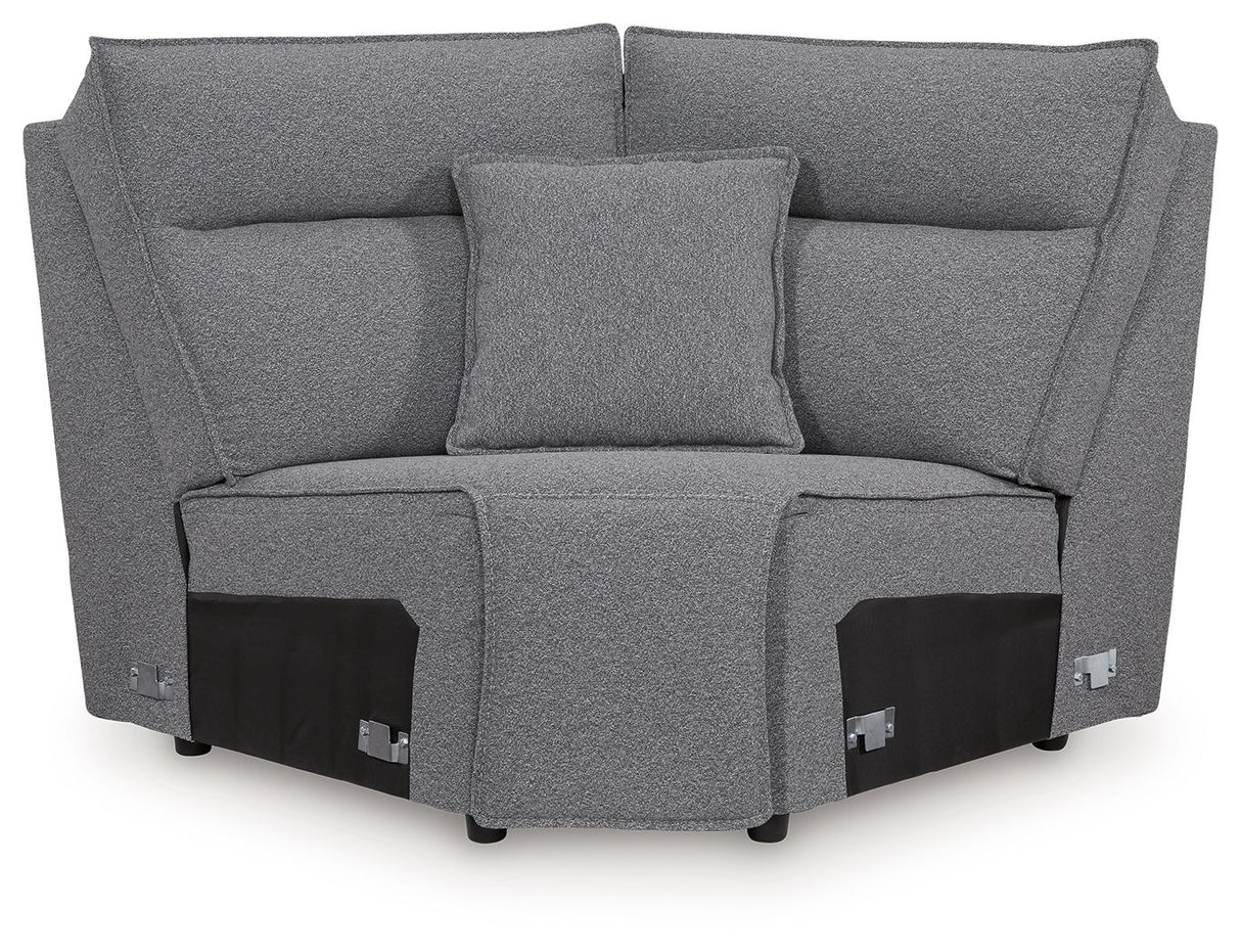 Modmax II - Reclining Sectional - Salt And Pepper