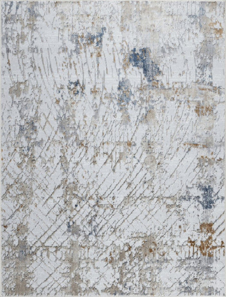 Textures - GC_ART2004 Area Rug White by Icona Home Decor | Bel Furniture