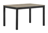 Forana - Dining Table - Light Brown / Black by Crown Mark | Bel Furniture