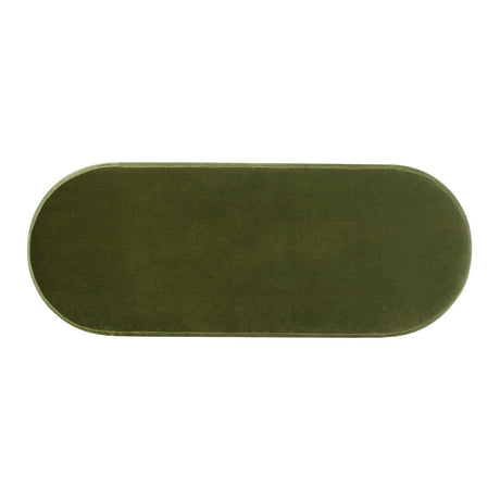 Fuji - Upholstered Oval Storage Bench by Jennifer Taylor Home | Bel Furniture
