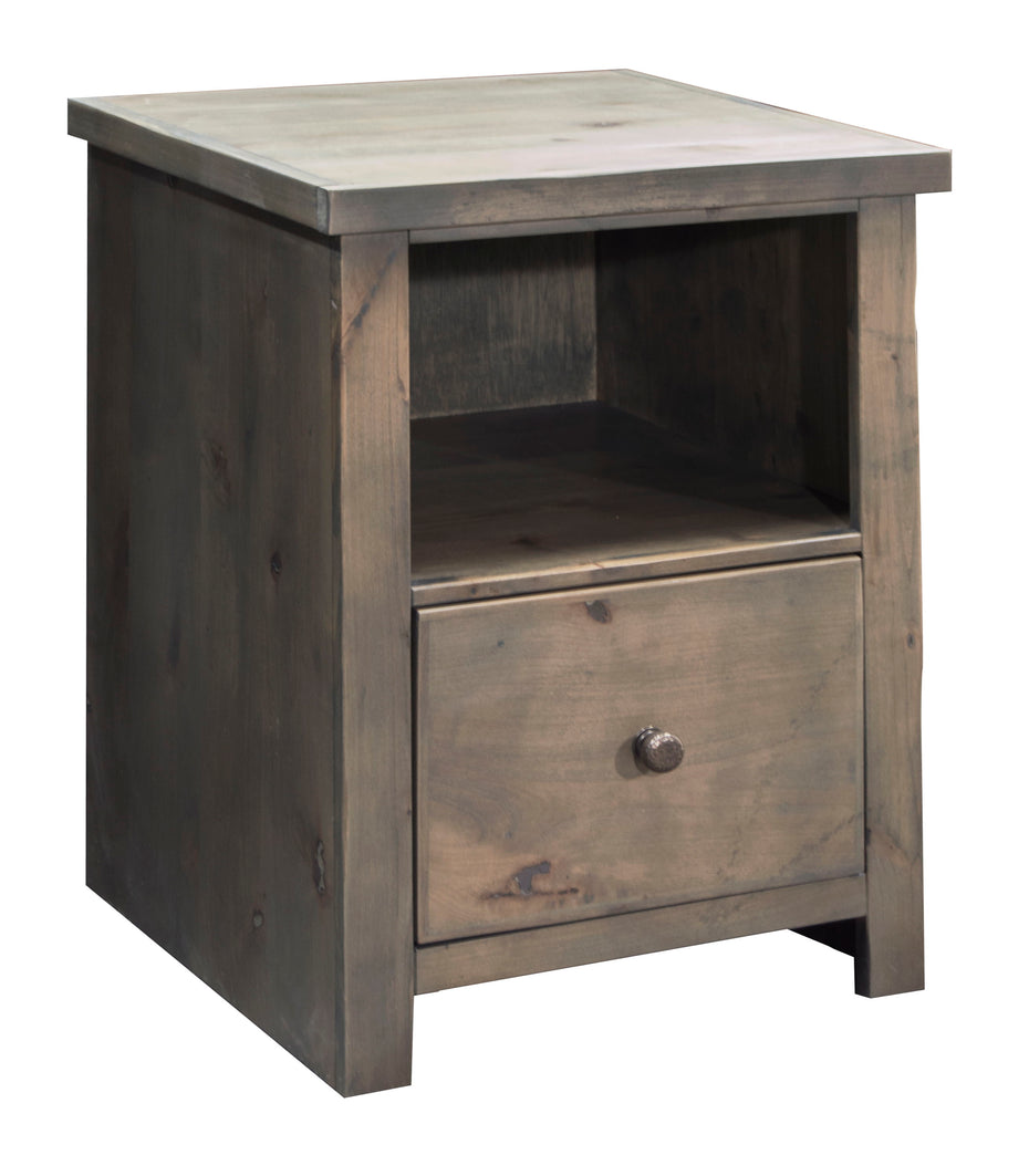 Joshua Creek - 1 Drawer File - Barnwood