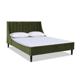 Aspen - Vertical Tufted Modern Headboard Platform Bed Set by Jennifer Taylor Home | Bel Furniture