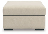 LadyMae - Twill - Oversized Accent Ottoman by Benchcraft® | Bel Furniture