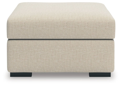 LadyMae - Twill - Oversized Accent Ottoman by Benchcraft® | Bel Furniture