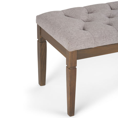 Waverly - Upholstered Tufted Ottoman Bench - view 13