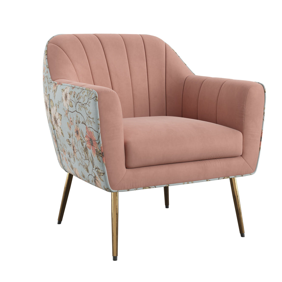 Accent Chair - Rose Pink