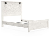 Gerridan - Panel Bed With Sconces by Signature Design by Ashley® | Bel Furniture