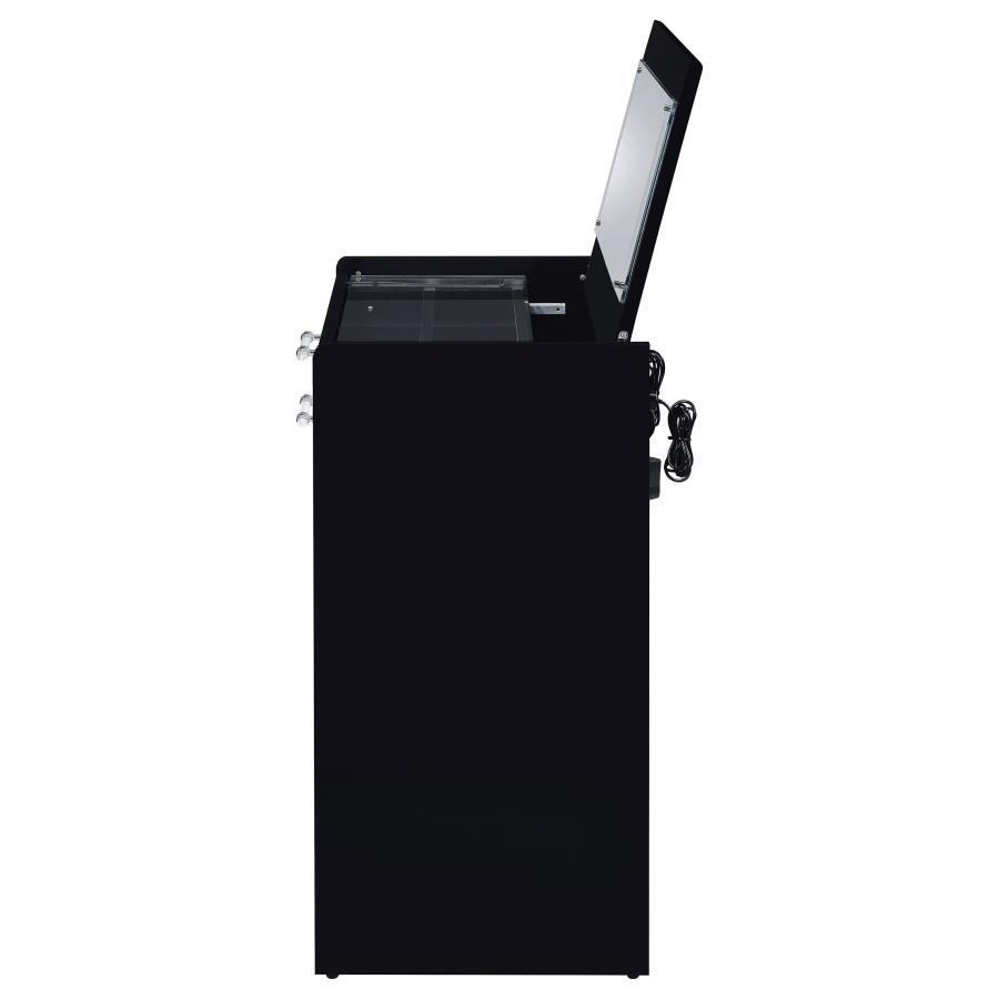 Danbury - 3-Drawer Makeup Vanity & Stool Set by Coaster Fine Furniture | Bel Furniture