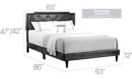 Button Tufted Bed Charming For Cozy Spaces - view 61