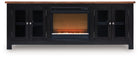 Wildenauer - 76" TV Stand With Electric Fireplace