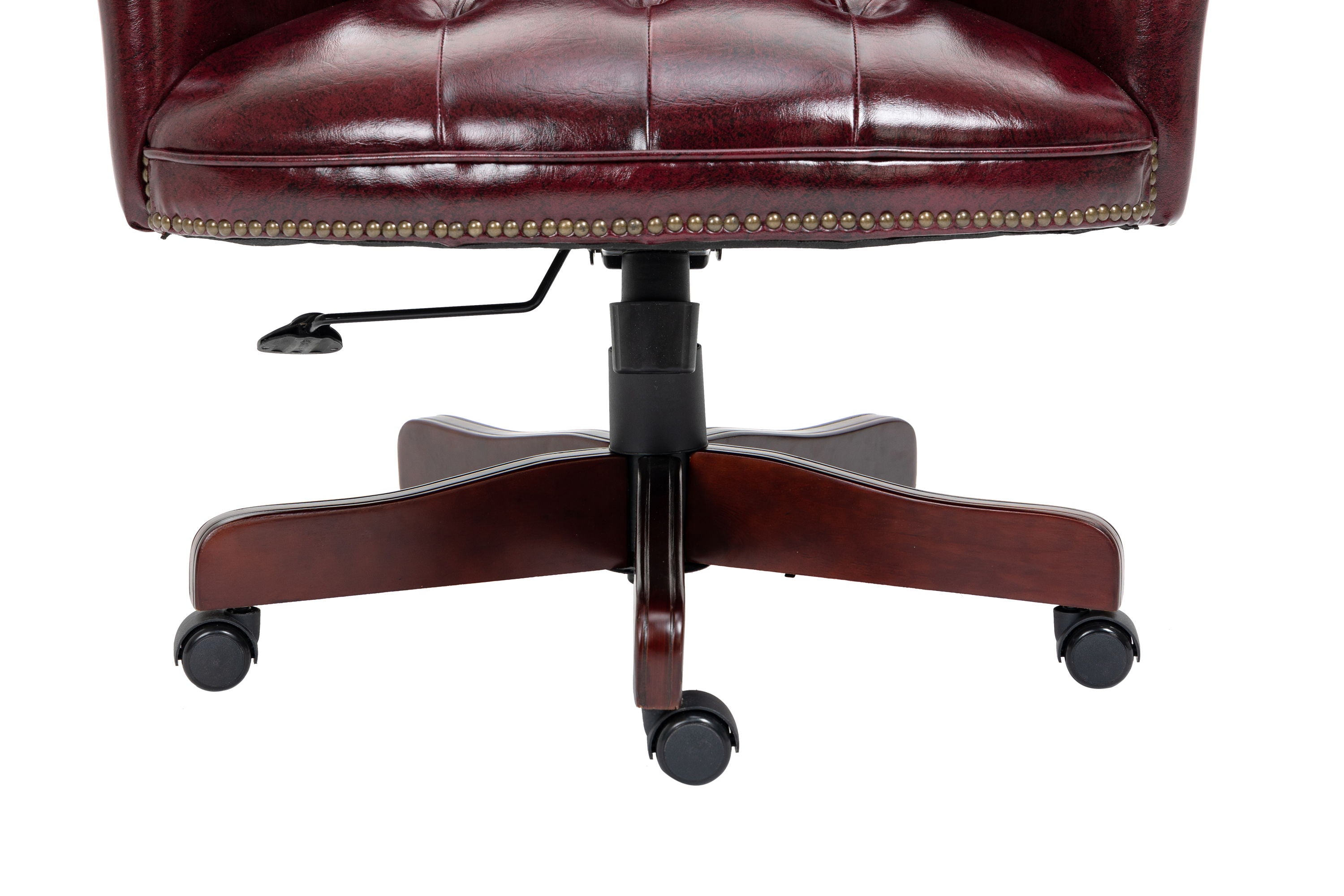 Executive Office Chair, High Back Reclining Comfortable Desk Chair With Smooth Glide Caster Wheels