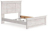 Makidern - Queen Panel Bed - Whitewash