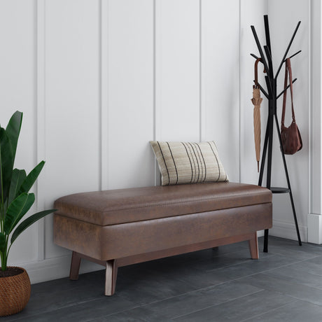 Owen - Upholstered Rectangular Storage Ottoman - view 58