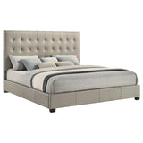 Medley - Genuine Leather Platform Bed