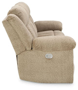 Tip-off - Power Reclining Sofa With Adj Headrest by Signature Design by Ashley® | Bel Furniture