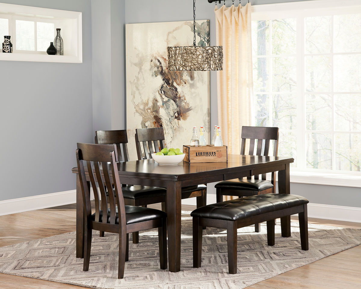 Haddigan - Dining Table With Side Chairs by Signature Design by Ashley® | Bel Furniture