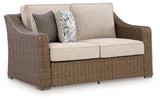 Laguna Heights - Loveseat With Cushion - Beige