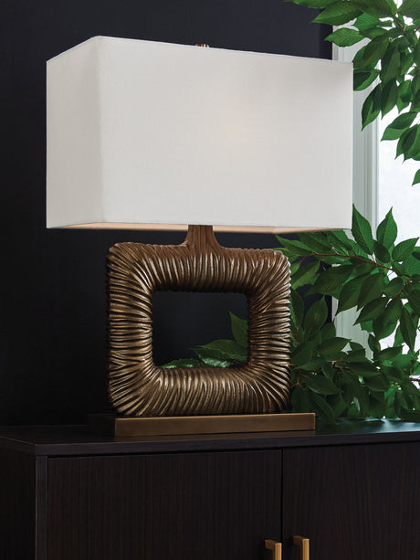 Garronby - Metal Table Lamp - Antique Brass Finish - view 3