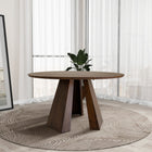 Bolton - Round Dining Table - Walnut