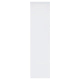 Jude - 3-Shelf Engineered Wood Media Tower - High Gloss White by Coaster Fine Furniture | Bel Furniture