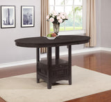 Lavon - Oval Extension Counter Dining Table - Espresso by CoasterEveryday | Bel Furniture