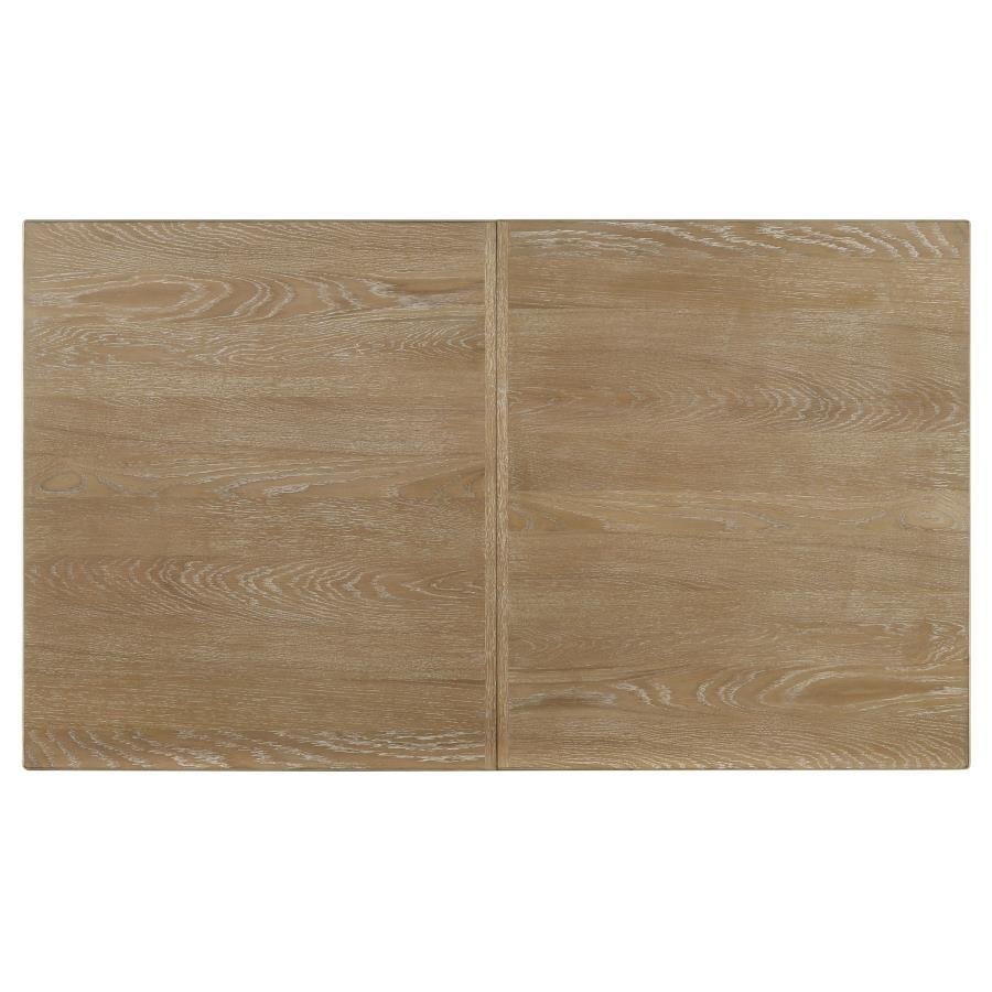 Adina - Extension Dining Table - Distressed Light Brown by Coaster Fine Furniture | Bel Furniture