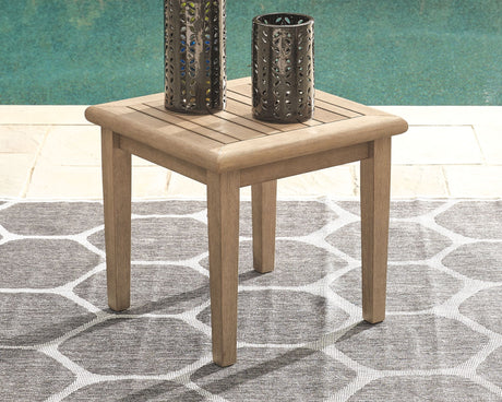 Gerianne - Brown - Square End Table by Signature Design by Ashley® | Bel Furniture