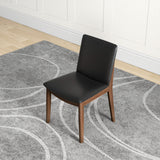 Laura - Mid-Century Modern Solid Wood Dining Chair (Set of 2)