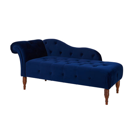 Samuel - Tufted Roll Arm Chaise Lounge - view 25