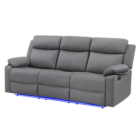 Blanche - Reclining Sofa With LED Lights - view 16
