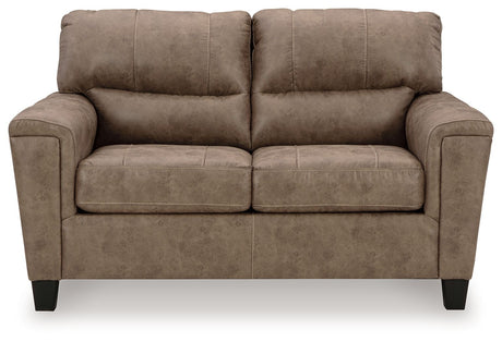 Navi - 3 Pc. - Sofa, Loveseat, Rocker Recliner - Fossil - view 10