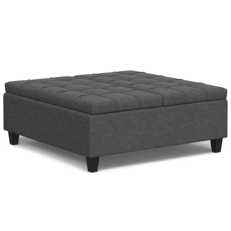 Harrison - Upholstered Coffee Table Storage Ottoman - view 11