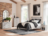 Shawburn - Platform Bedroom Set White by Signature Design by Ashley® | Bel Furniture