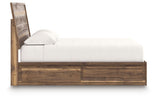 Chirason - Panel Bed With Storage