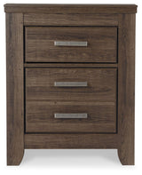 Juararo - Dark Brown - Two Drawer Night Stand by Signature Design by Ashley® | Bel Furniture