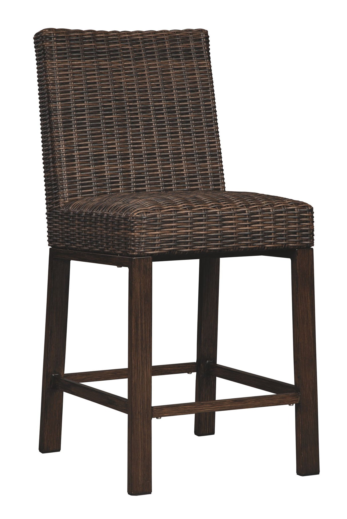 Paradise Trail - Medium Brown - Barstool (Set of 2) by Signature Design by Ashley® | Bel Furniture